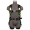 Safewaze PRO Construction Harness: 1D, QC Chest, TB Legs, Fixed Waist Pad, S, No Side D-Rings 021-1442 - alternate 1
